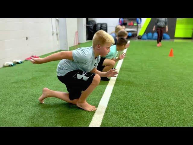 Youth Speed & Agility training sessions for ages 8-10 years old