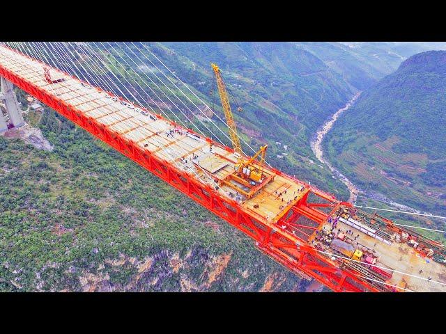 China's Mega Bridges - Amazing Modern Fastest Bridge Construction Technology