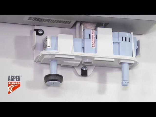 How to Install the Rectorseal Aspen Mini White Condensate Pump Kit on a Mini-Split Unit