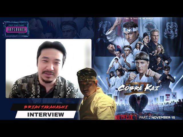 Brian Takahashi on Playing Young Miyagi in 'Cobra Kai' Season 6 Part 2