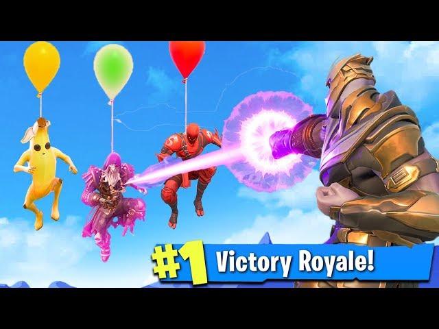 THANOS MÓWI AVENGERSI GIŃCIE! SIMON MÓWI w Fortnite Battle Royale