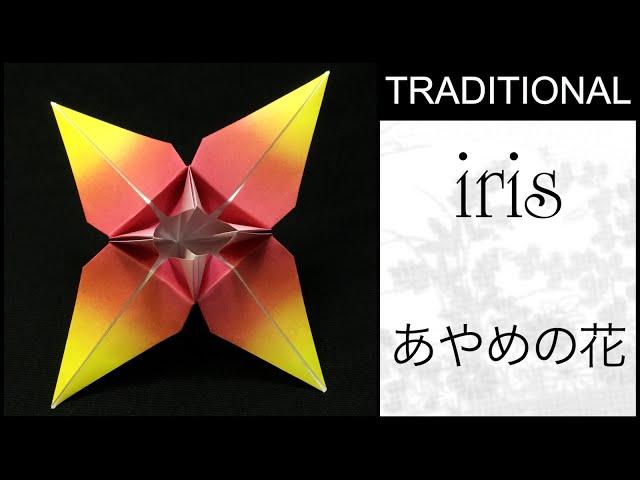 Traditional Origami Iris Tutorial