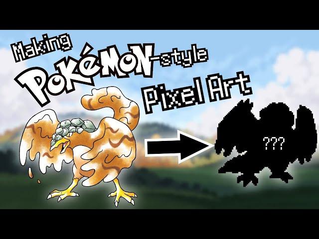 How to make Pixel Art in the Pokémon Style