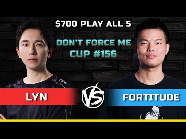 WC3 | $700 Play All 5 | [ORC] Lyn vs Fortitude [HU] | Don't Force Me Cup #156