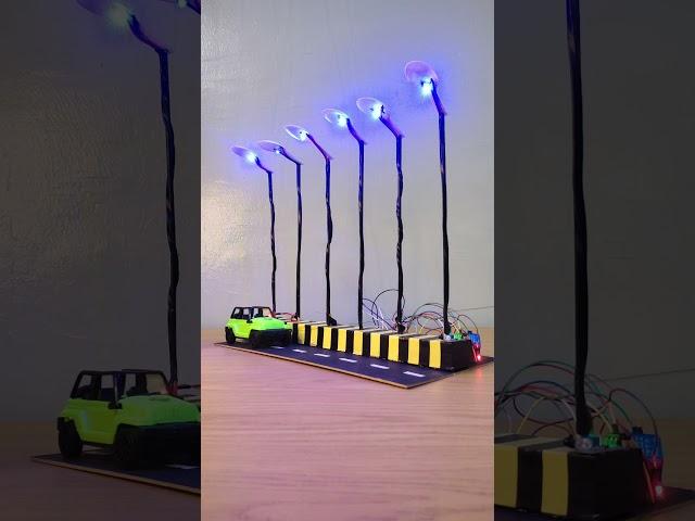 automatic street light on | arduino project | arduino IR sensor project | #diy #experiment #arduino