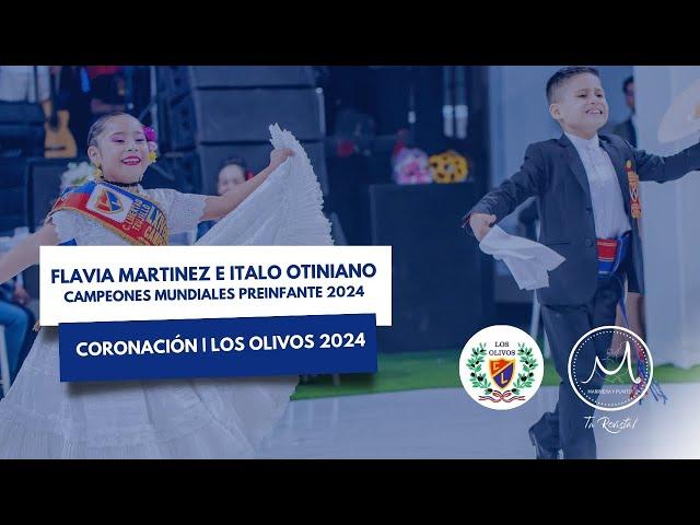 LOS OLIVOS 2024 | CORONACIÓN | FLAVIA MARTÍNEZ E ITALO OTINIANO