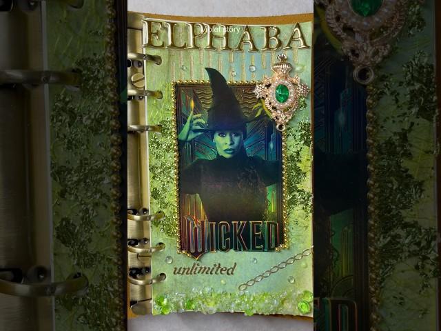 Journaling 다꾸 | Wicked Elphaba 위키드 엘파바 | Scrapbooking