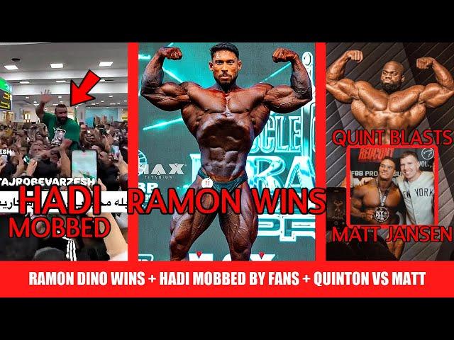 Ramon Wins Brazil Pro + Quint Beastwood BLASTS Matt Jansen + Hadi Mobbed By Fans+Phil Heath Comeback