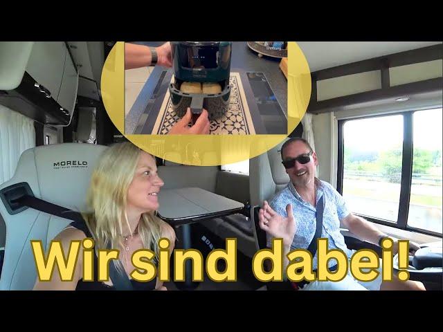 Auf zum Caravan Salon 2024 | Neues Camping Gadget mit im Wohnmobil | Mini Airfryer