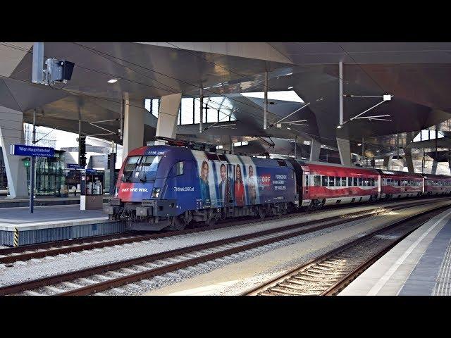 ORF TVthek railjet Taurus + Ski-WM railjet ● Wien Hbf