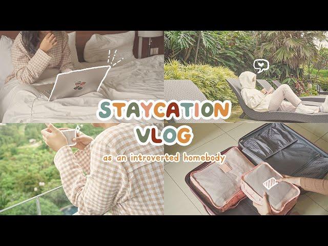 STAYCATION VLOG  healing time as an introverted homebody | Indonesia