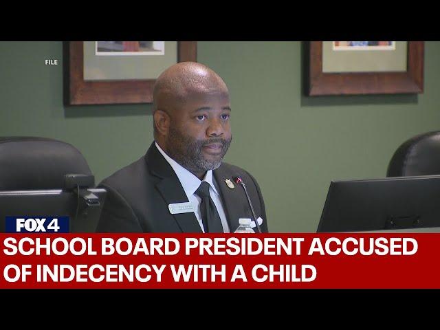 Prosper ISD president accused of indecency with a child