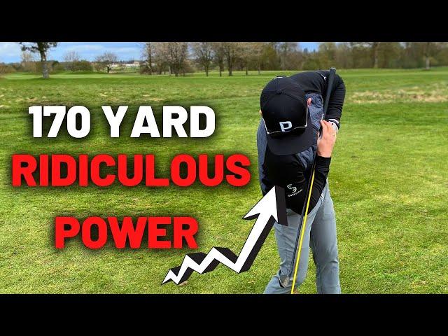 USE THIS! 7 IRON WILL NOW CARRY 170 HIGH POWER with RIDICULOUSLY LOW EFFORT GOLF SWING