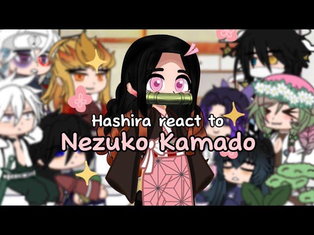 Hashira react to Nezuko Kamado! Pt.1 || Demon Slayer || Gacha Club || Kny || Reaction || Angst? ||