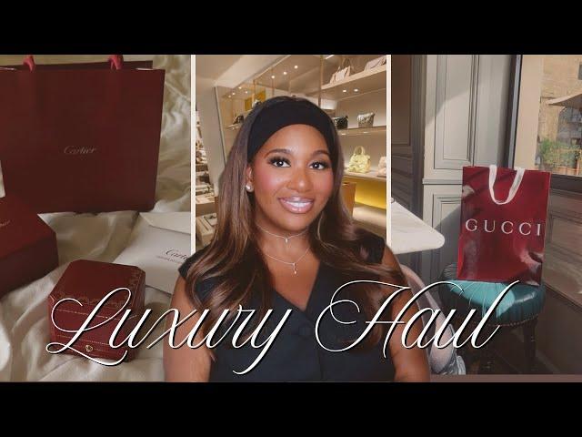 LUXURY HAUL & UNBOXING! DIAMONDS, GUCCI, CHANEL, PRADA & MORE! | POCKETSANDBOWS 