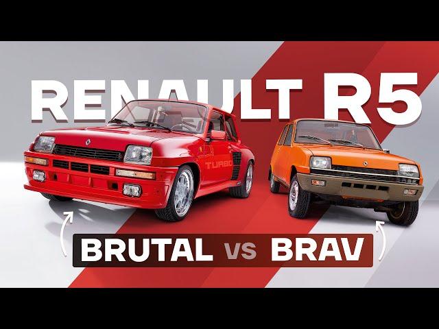 Der kleine Freund wird wild: Renault 5 vs. R5 Turbo