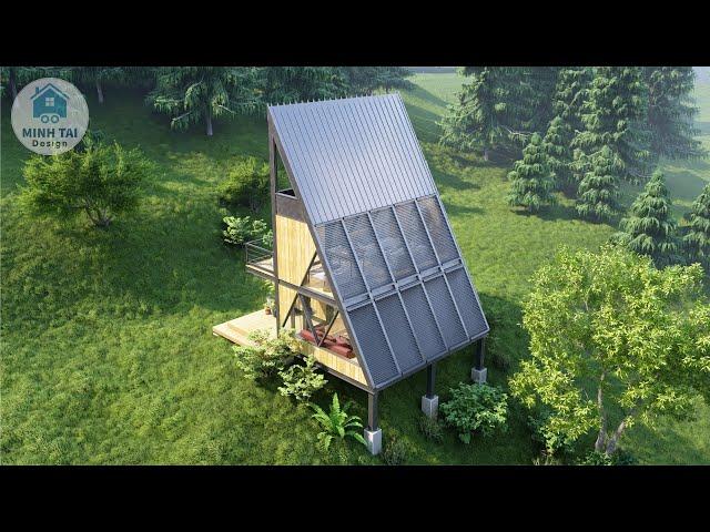 A-Frame Cabin House - Minh Tai Design MTD22