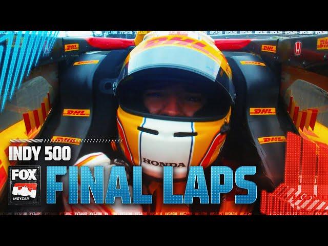 FINAL LAPS: Alex Palou vs. Marcus Ericsson in the Indy 500 | INDYCAR on FOX