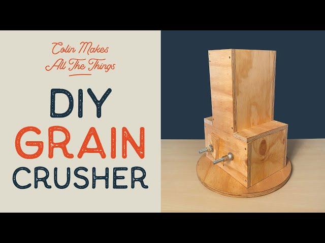 How to make a DIY Grain Crusher // Path to Soy Sauce Ep. 5