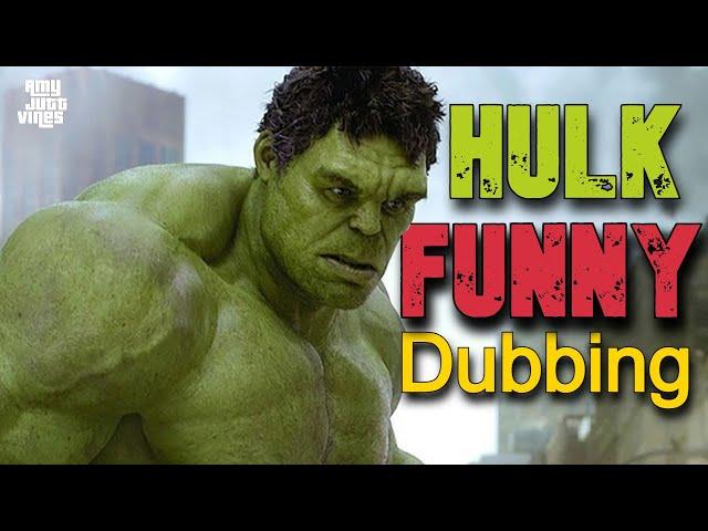 Hulk Funny Dubbing | Punjabi Dubbing | AMY JUTT | Past scene