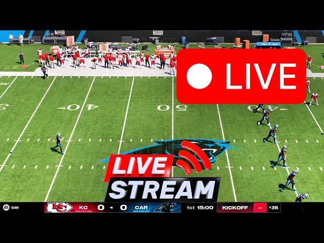 Chiefs vs Panthers Live Stream | Week 12 NFL 2024 | Mundo Gamer Brasil