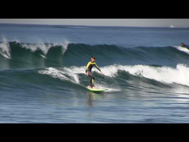 South Mission Beach Jetty Surfing Video - 2015