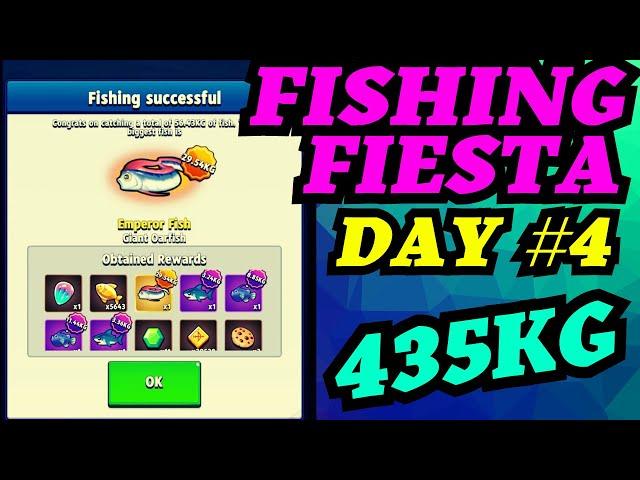 ARCHERO: TOP 1% FISHING FIESTA! BEST FISH! 435kg! FISHING FIESTA DAY #4