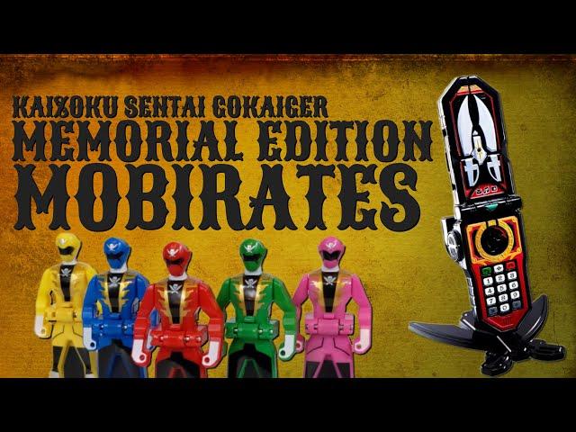 The Kaizoku Sentai Gokaiger Memorial Edition Mobirates Review! Premium Bandai Release! (海賊戦隊ゴーカイジャー)