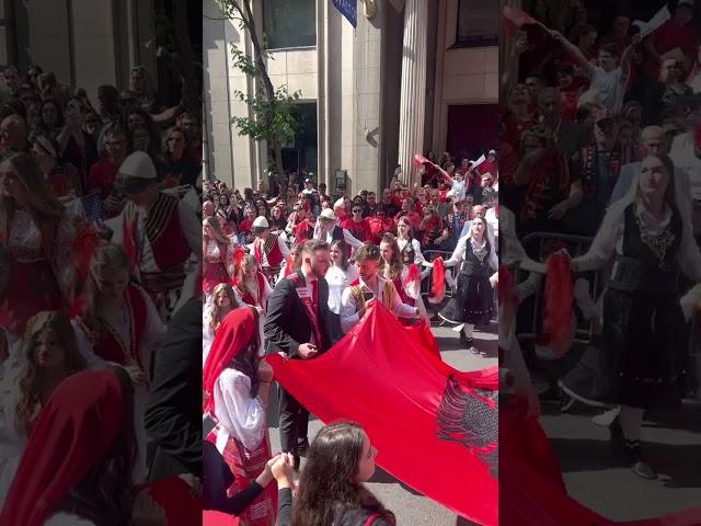 Albanian Parade 2023 #ulqini #albania #ulcinj #albanianparade #nyc