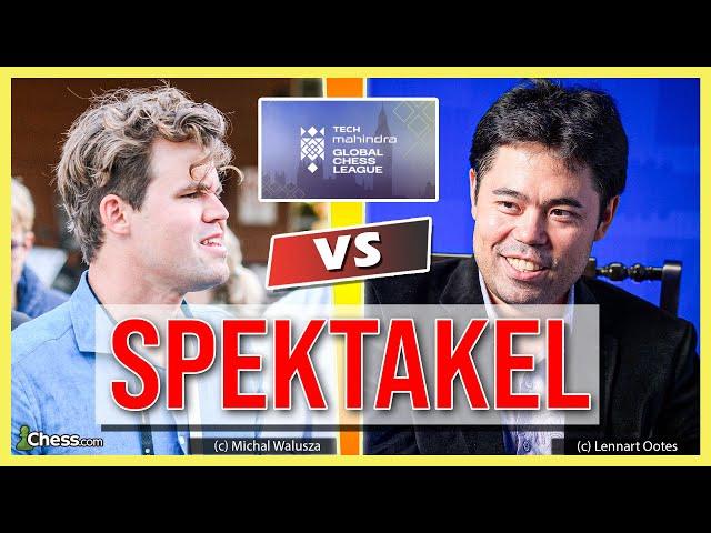 Taktisches Spektakel zwischen Carlsen und Nakamura!