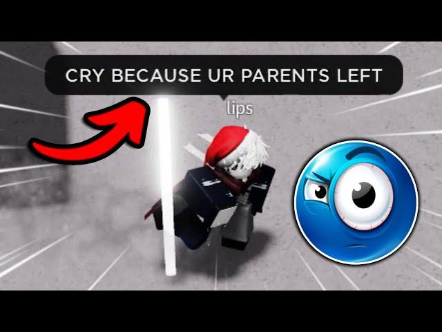 "CRY BECAUSE UR PARENTS LEFT" | The Strongest Battlegrounds