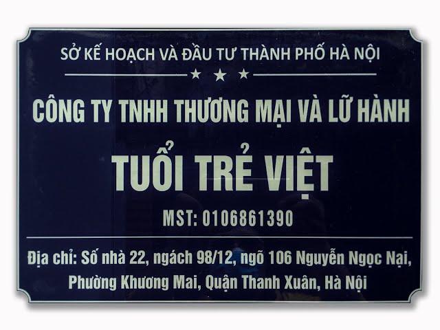 Giới thiệu văn phòng Lữ Hành Tuổi Trẻ Việt