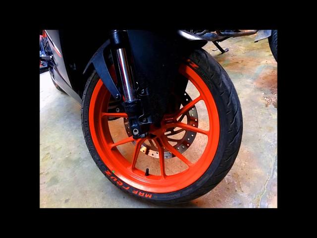 Using tirepenz on KTM RC200