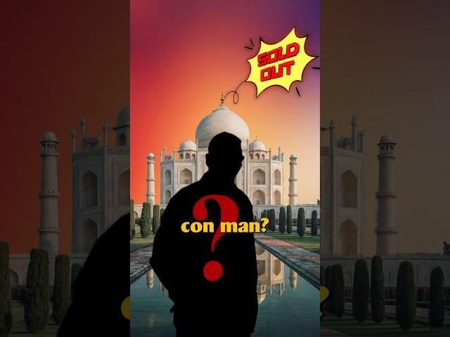 Man Who Sold Taj Mahal | Keerthi History                                    #shorts #india #history