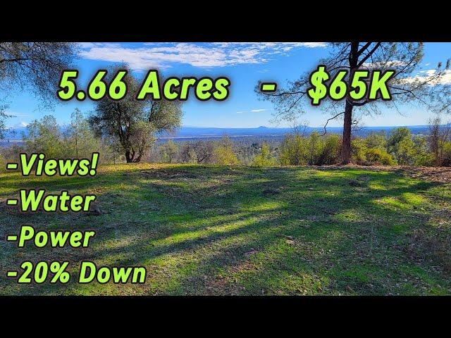 Acreage For Sale In California - Water, Power, Seller Financed Land