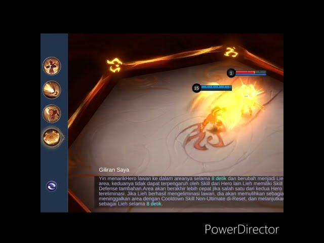 review hero yin! skill yin ! combo skill yin !skill in mobile legends #shrots #mlbb #tiktok #2022