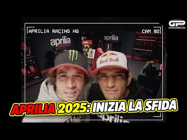 Aprilia pronta alla sfida del 2025: le parole di Rivola, Bezzecchi e Martìn