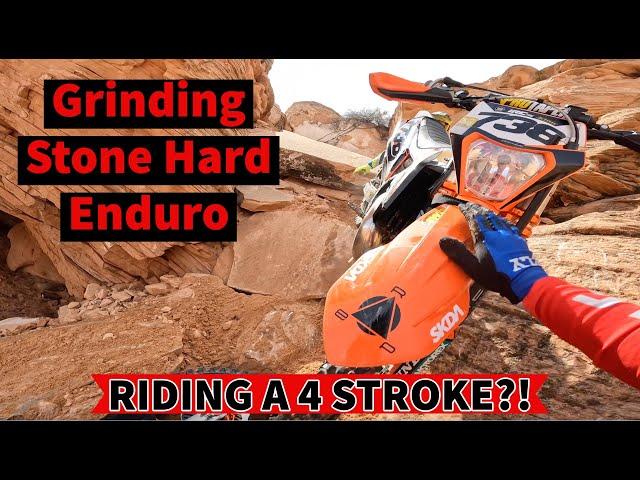 Grinding Stone Hard Enduro 2023 - ON A 4 STROKE?!