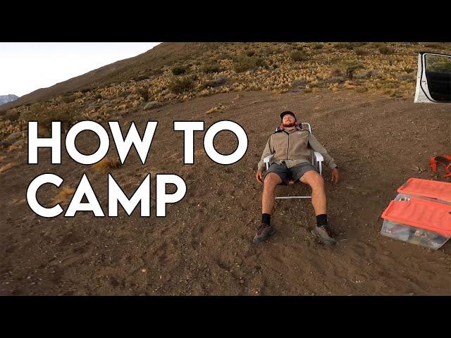 Geologist Camp Tour | Field Research Essentials