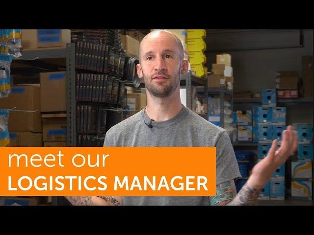 What does a Logistics Manager do? We asked Joel!