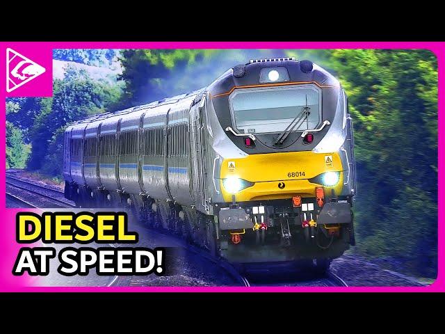 UK DIESEL Trains at SPEED 2024 