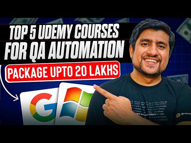 Top 5 Udemy Courses for QA Automation