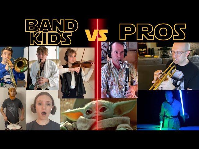 Star Wars Music - Band Kids vs. Pros