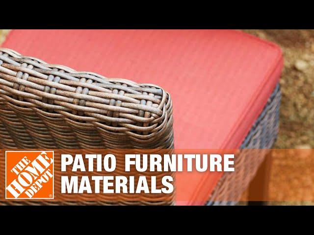 Patio Furniture Materials | The Home Depot