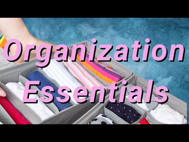 Essentials You Need to Get Organized To Live Slow