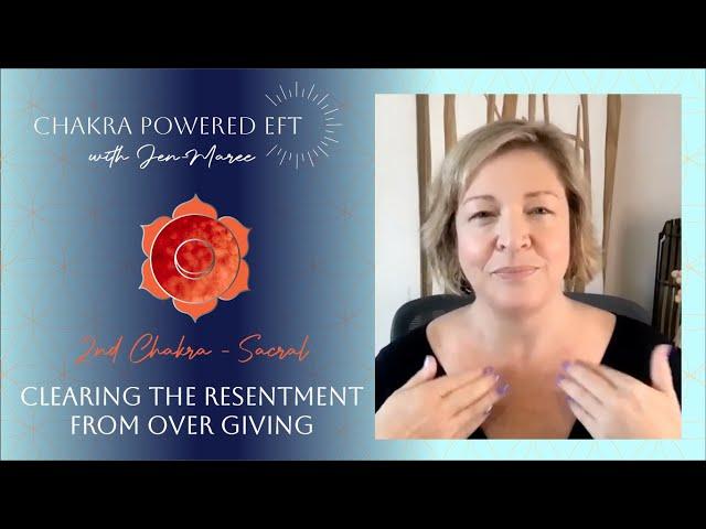 Exhausted by over giving? Here's why - EFT with Jen-Maree