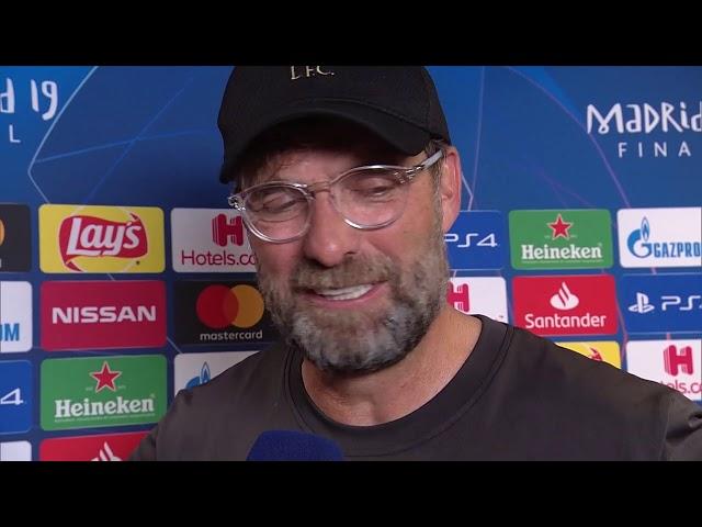 Jürgen Klopp im DAZN Interview nach dem Champions League Finale