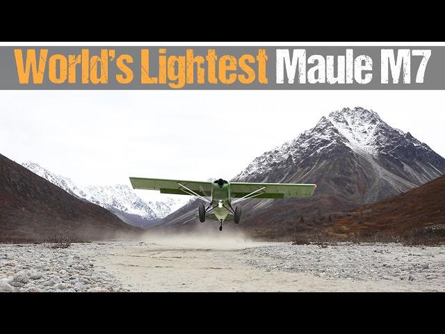 Alaska Bush Flying in a Maule M7