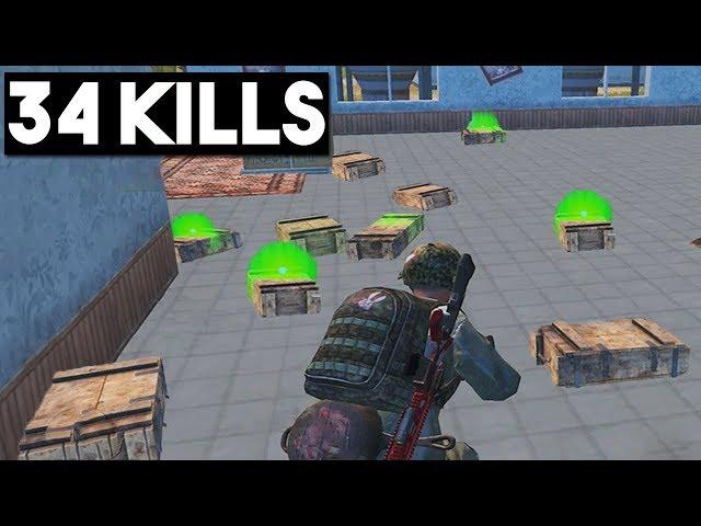 ALMOST NEW RECORD!! | 34 KILLS SOLO vs SQUADS | PUBG Mobile 