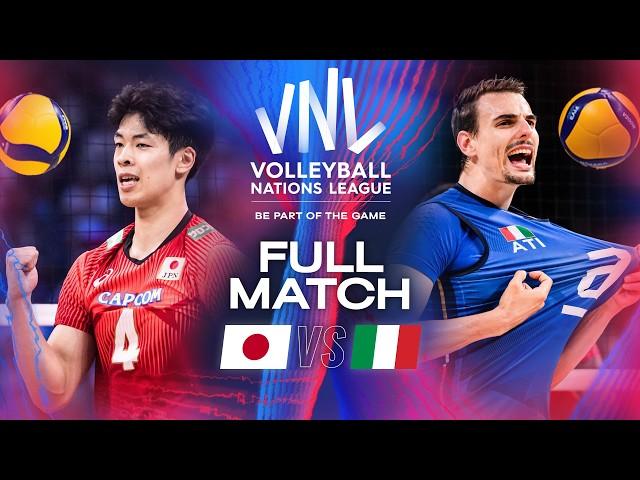 Japan  vs. Italy  - 2024 VNL | Full Match - Week 1